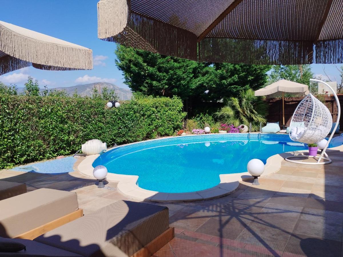 Luxury Villas Chrysa Private Pool & Spa Nafplion Exteriör bild