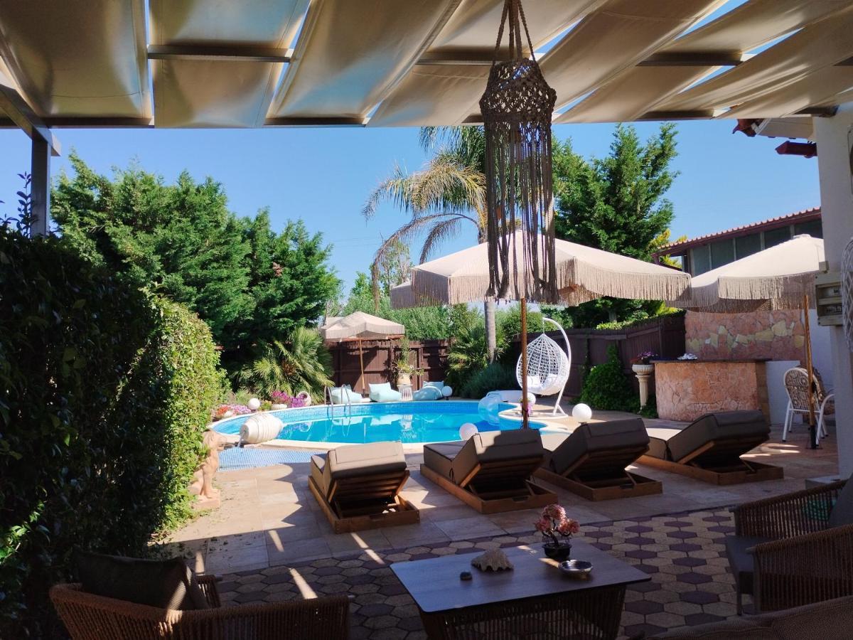 Luxury Villas Chrysa Private Pool & Spa Nafplion Exteriör bild