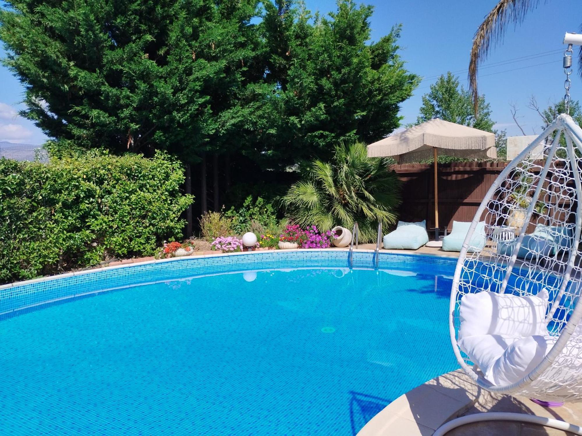 Luxury Villas Chrysa Private Pool & Spa Nafplion Rum bild
