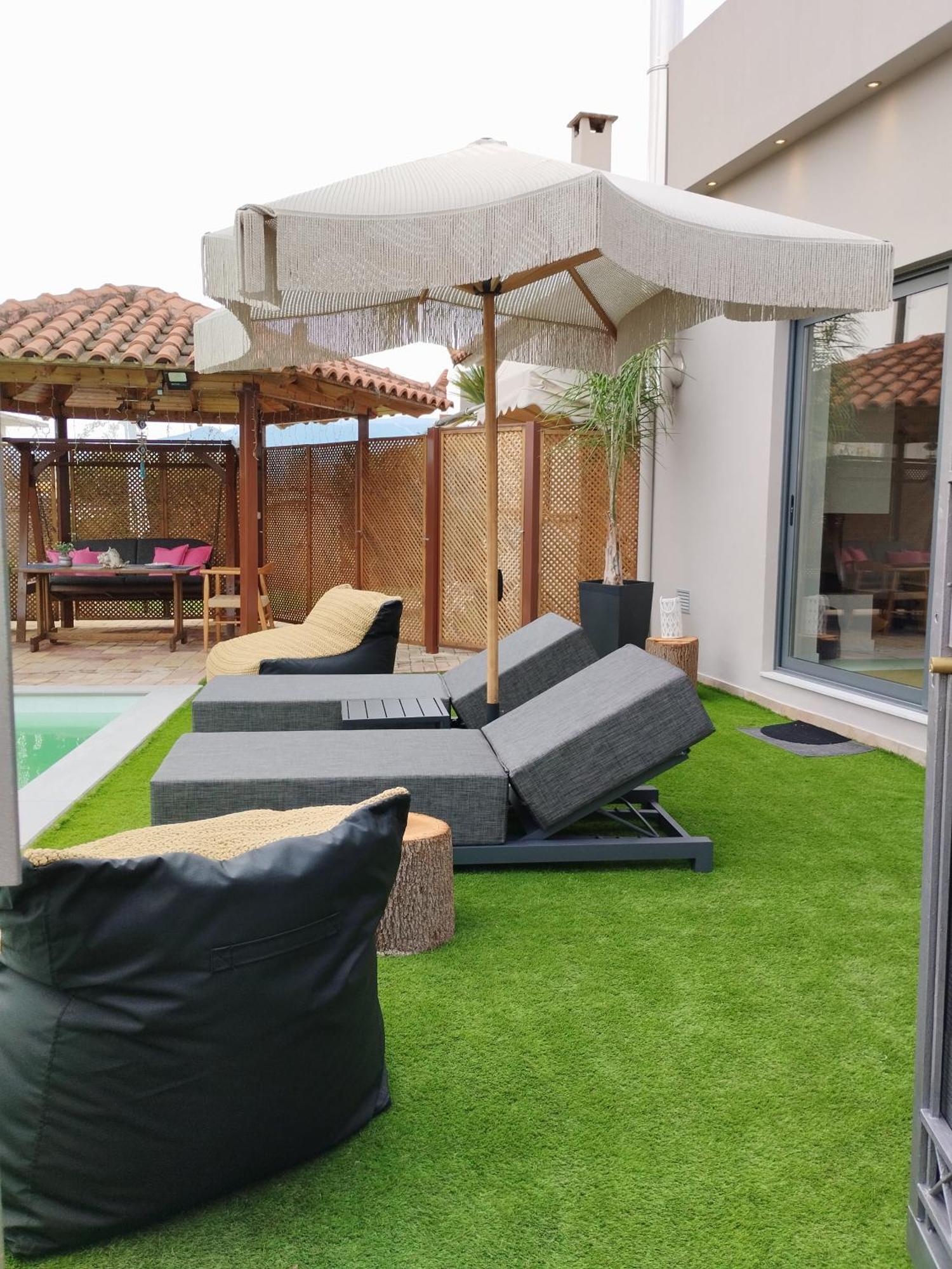 Luxury Villas Chrysa Private Pool & Spa Nafplion Exteriör bild
